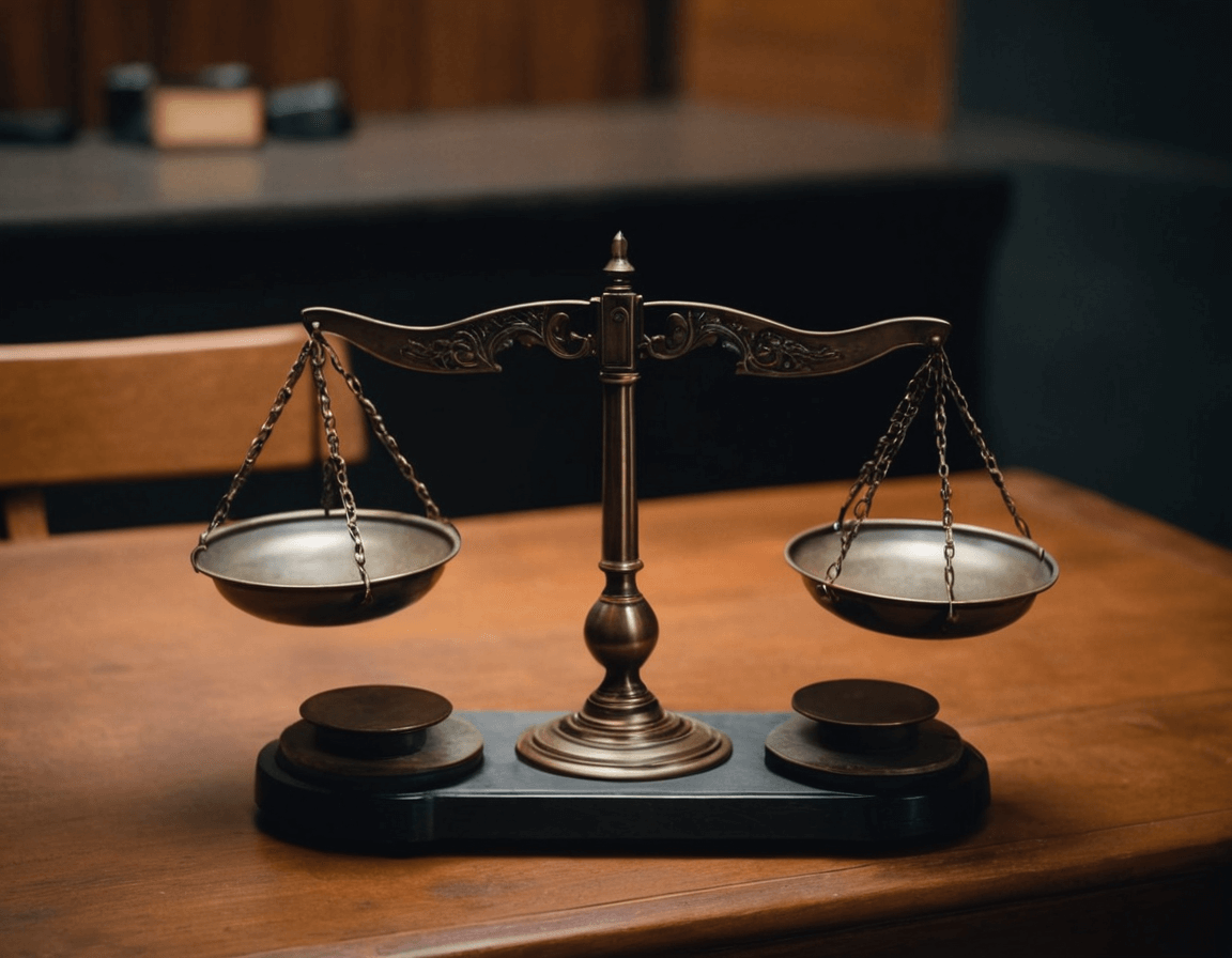 picture of a judicial style scale